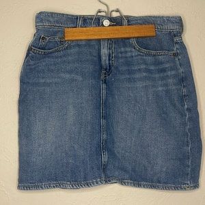 Mini Denim Skirt